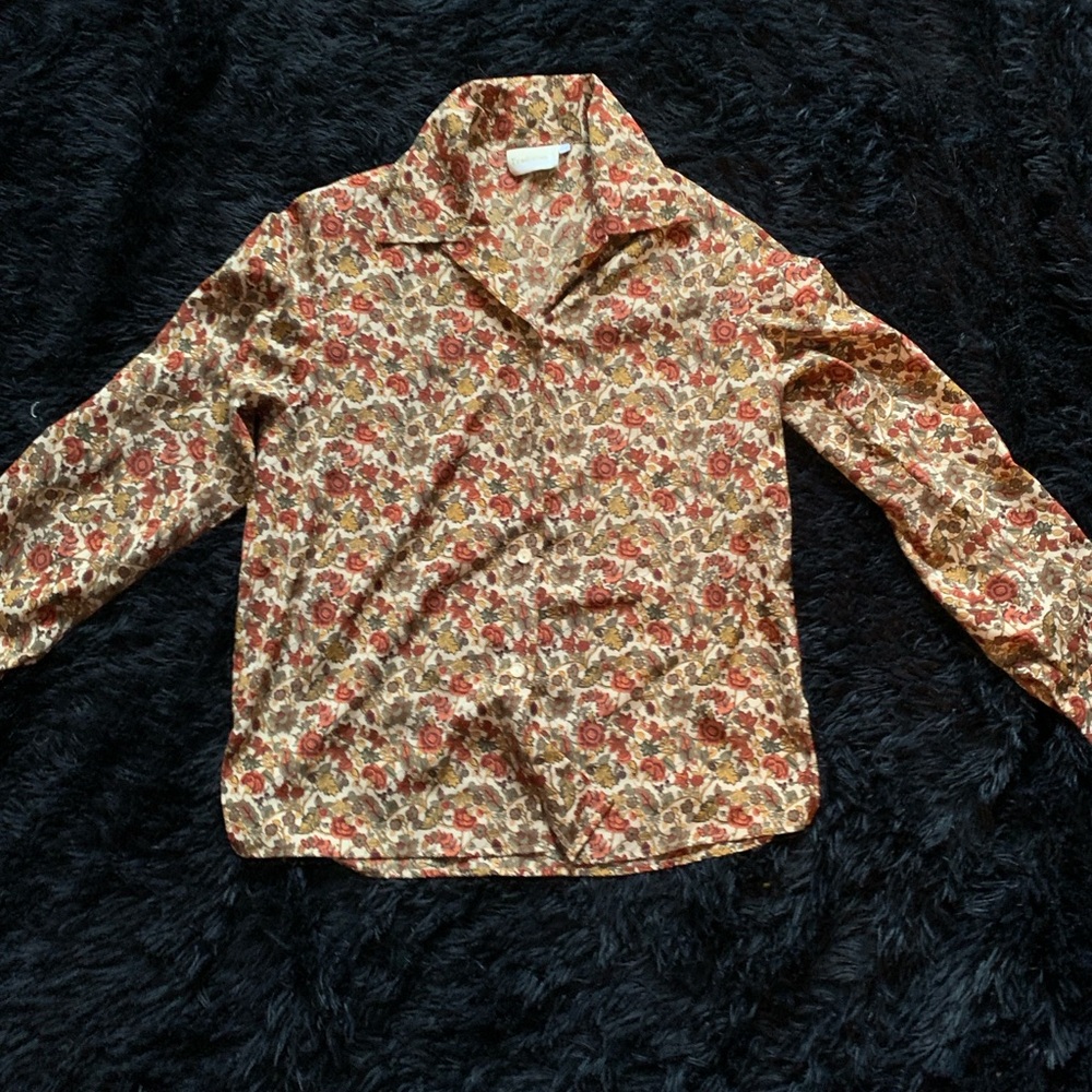 Floral Long Sleeve Shirt